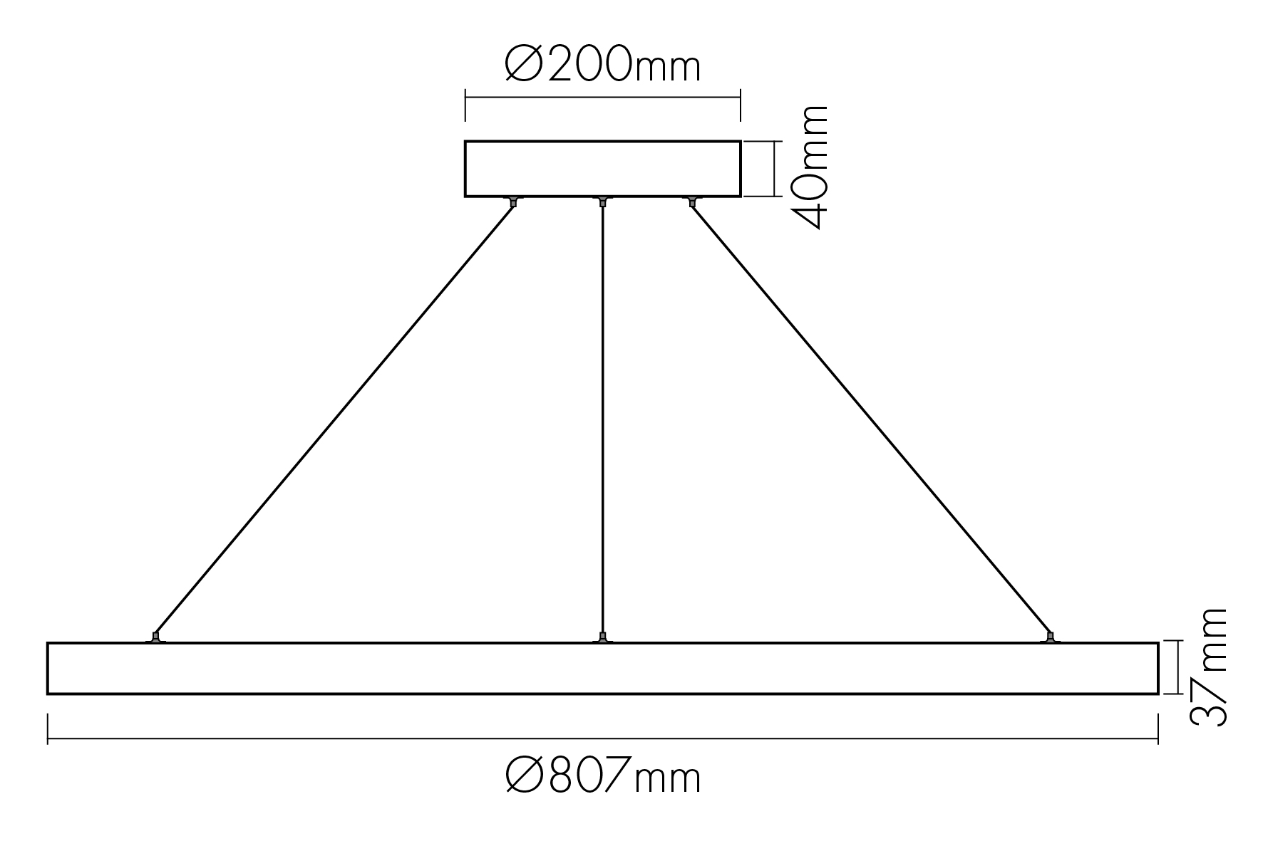 Maßzeichnung